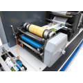 Slitting laminate and semi rotary die cutting machine die-cutter